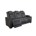 Palmer Leather-gel Power Reclining Sofa